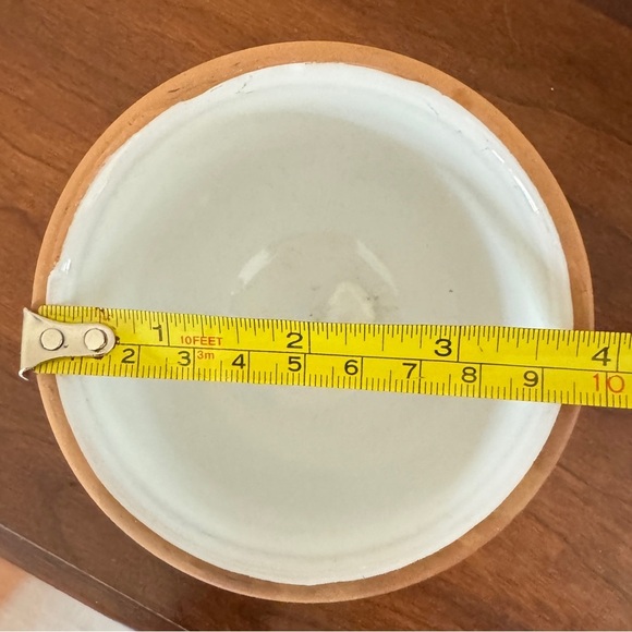 Terracotta Rim Stoneware Pot - Picture 11 of 12